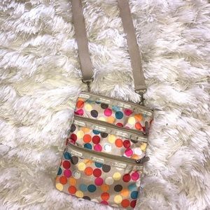 LeSportSac crossbody polka dot bag